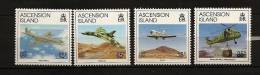 Ascension 1992 N° 567 / 70 ** Libération, Falkland, Malouines, Avions, Hélicoptère, Nimrod Mk 2, VC 10, Wessex, Vulcan - Ascension