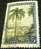 Argentina 1936 Iguazu Falls Tourism 5p - Used - Used Stamps