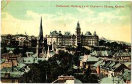Parliament Buildings And Chalmer's Church, Quebec - Québec - Les Rivières