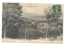 Anould (88) : Vue Générale Priise De La Route Du Plafond En 1914. - Anould