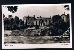 RB 896 -  Real Photo Postcard - Hand Hotel Llangollen Denbighshire Wales - Denbighshire