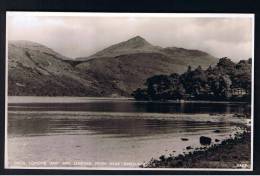 RB 896 - Real Photo Postcard - Loch Lomond & Ben Lomond From Near Inveruglas Argyll Scotland - Argyllshire