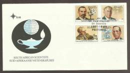 South Africa FDC 5.16 - 1991 South African Scientists - FDC