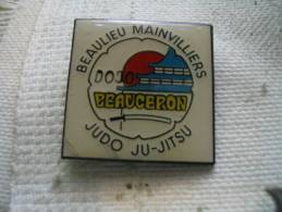Pin´s Du Dojo BEAUCERON, Judo JU-JITSU à Beaulieu Mainvilliers - Judo