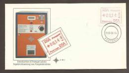 South Africa FDC 4.16.1 - 1986 - Postage Label, Machine Stamp, Computer Printout - FDC