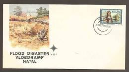 South Africa FDC 4.22.1 1988 - Natal Flood Disaster 2 Covers - FDC