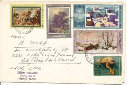 USSR Cover With Topic Stamps Sent To Germany 1986 - Lettres & Documents