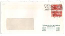 TZ1344 - DANIMARCA 1962, Lettera Commerciale Per L'Italia - Storia Postale