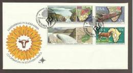 South Africa FDC - 1990 Co-operation In Southern Africa - Brieven En Documenten