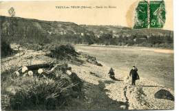 CPA 69 VAULX EN VELIN BORDS DU RHONE 1912 Plan Rare - Vaux-en-Velin