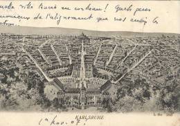 Karlsruhe  AK 1907 - Karlsruhe