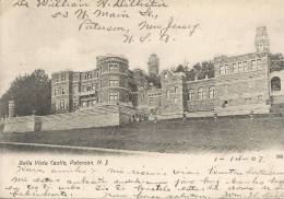 Bella Vista Castle ,Paterson ,N J    USA  Post Card 1907 - Paterson