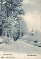 Paysage D´hiver    Locle  Suisse  CPA 1907 - Le Locle