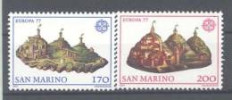 .1977 Europa C.E.P.T. , San Marino , Serie Completa Nuova (**) - 1977