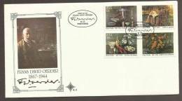 South Africa -1985 - Paintings By Frans Oerder - FDC - Lettres & Documents