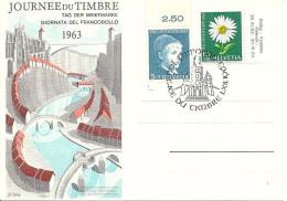 1963 Karte Tag Der Briefmarke Blanco - Lettres & Documents
