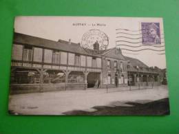 76  AUFFAY  Mairie   Circulee 1939  Edit Anquetin  Seine Maritime - Auffay