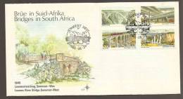South Africa - 1984 - Bridges - FDC - Lettres & Documents