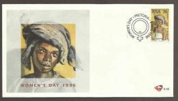 South Africa FDC 6.42 - 1996 - National Women’s Day., Paintings - Cartas & Documentos