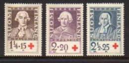 FINLANDE     Neuf **     Y. Et T.  N°  180 / 182      Cote:  6,75 Euros - Unused Stamps