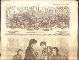 LA MODE ILLUSTREE N°2  Dimanche 9 Janvier 1870 - Revues Anciennes - Avant 1900