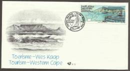 South Africa Various FDC 1995 Tourism All 9 Rhino, Elephant, Bush Pigs - Brieven En Documenten