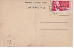 A.E.F -  1940  - ARRIVEE DU GENERAL DE GAULLE  A BRAZZAVILLE , CAPITALE DE LA FRANCE LIBRE - - Covers & Documents