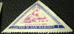 San Marino 1952 Cyclamen 1l - Mint - Nuevos