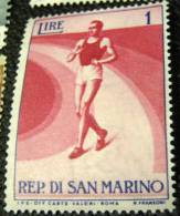 San Marino 1954 Sports Walking 1l - Mint - Nuevos