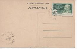 AFRIQUE EQUATORIALE FRANCAISE - 1940 -  ARRIVEE DU GENERAL DE GAULLE A BRAZZAVILLE -  TB  - - Lettres & Documents