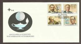 South Africa FDC 5.16 - 1991 South African Scientists - Covers & Documents