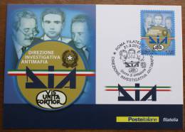 ITALY 2012 - OFFICIAL CARD FDC "DIA" LIMITED EDITION - Cartes-Maximum (CM)