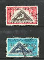 SOUTH AFRICA UNION 1953 Used Stamps Cape Triangular Nrs. 232-233 - Gebraucht