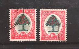 SOUTH AFRICA UNION  1933 Used Single Stamp(s)  "hyphenated"6d Type III Nr. 60  #12254 - Used Stamps