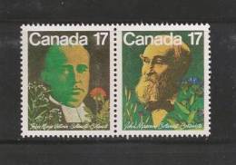 CANADA 1981  MNH Stamp(s) Botanists 806-807 - Neufs