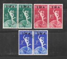 SWA 1949 Cancelled Stamp(s) U.P.U. 260-265 - Namibie (1990- ...)