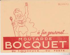 Buvard Moutarde Bocquet - Senf