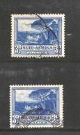 SOUTH AFRICA UNION  1933 Used Single  Stamp(s)  "hyphenated"3d Ultramarine Nr. 59 #12251 - Usados