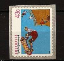 Austalie Australia 1990 N° 1190 ** Sport, Courant, Planche à Roulette, Skate-parc, Ombre, Figures - Ungebraucht