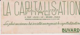 Buvard La Capitalisation - C