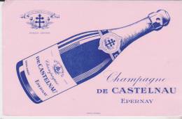 Champagne De Castelnau Epernay " Rose  " - Liqueur & Bière