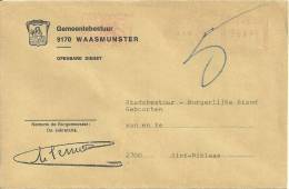 België Belgique EMA Gemeente Commune / Waasmunster 1978 - 1960-79
