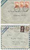 =Argentina  1952/54  2*brief Nach Austria - Cartas & Documentos