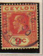 Ceylon-1921-Mi.192-gest.° - Ceylon (...-1947)