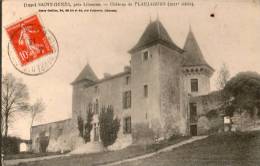 33....GIRONDE....ST GENES.....CHATEAU DE FLAUJAGUES..... .ECRITE.... . . ‹(•¿• )› - Saint-Emilion