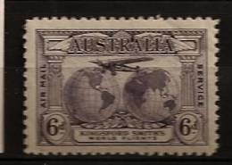Australie Australia 1931 N° PA 4 ** Avion, Planifère, Vols Transocéans, Charles Kingsford Smith - Mint Stamps