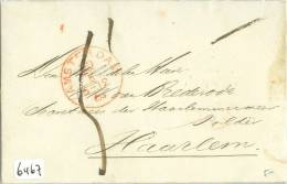BRIEFOMSLAG * Uit 1861 Van AMSTERDAM Naar HAARLEM (6467) - Storia Postale
