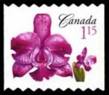 Canada (Scott No.2246ii - Courant Orchidé / Orchid Definitives) [**] Timbre Roulette / Coil Stamp - NOTE - DC - Nuovi