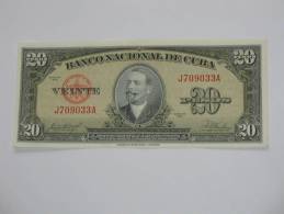 20 Pesos 1958 - CUBA - Banco Nacional De Cuba - Kuba