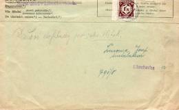 Bohmen Und Mahren 1941, Berni Sprava, Libotchowitz/Libochovicich. Official Letter, 1k - Storia Postale